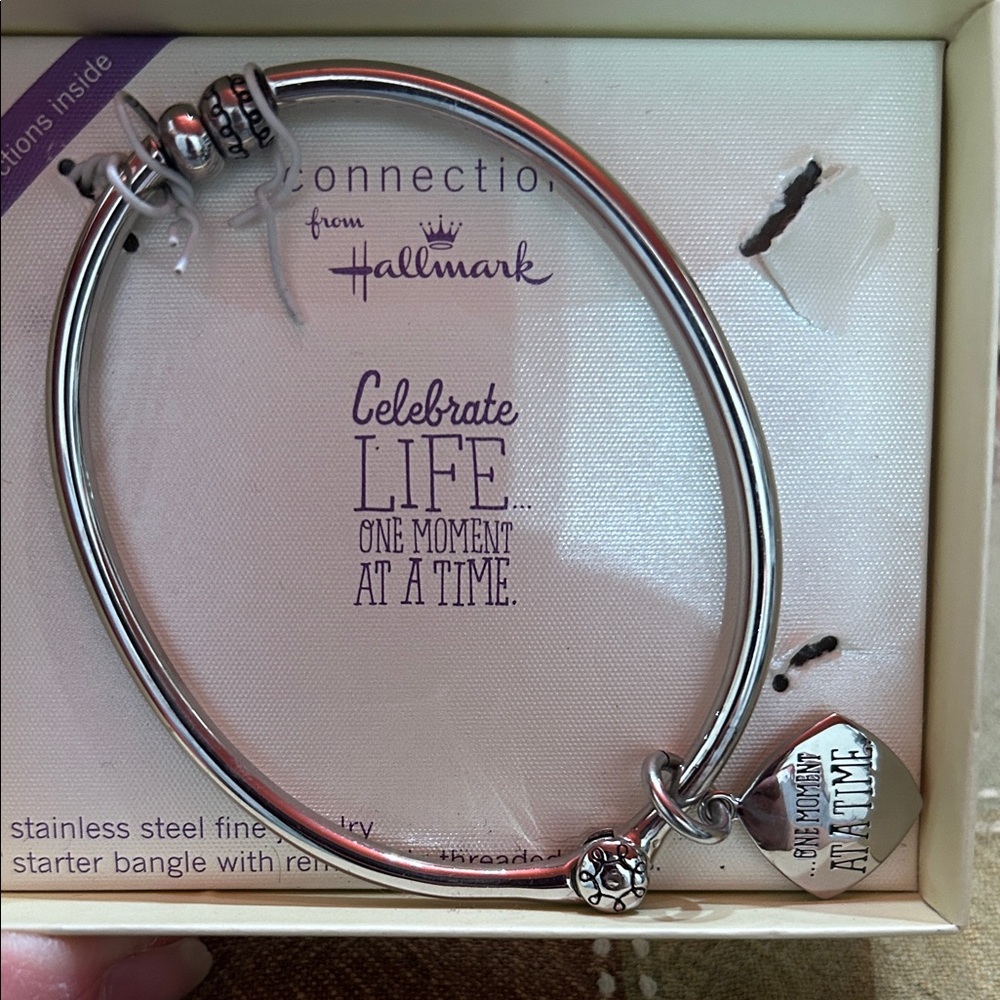 Hallmark Silver Charm Bracelet